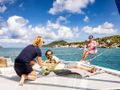 TRUE STORY Fountaine Pajot Victoria 67 - foredeck TRUE STORY Fountaine Pajot Victoria 67 - foredeck