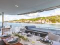 TRUE STORY Fountaine Pajot Victoria 67 - alfresco dining TRUE STORY Fountaine Pajot Victoria 67 - alfresco dining