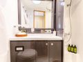 TRUE STORY Fountaine Pajot Victoria 67 - VIP cabin bathroom TRUE STORY Fountaine Pajot Victoria 67 - VIP cabin bathroom