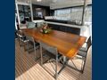 THE PURSUIT - Lagoon 620,aft deck dining