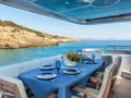 REVIVAL Aicon 67 - aft deck alfresco dining area REVIVAL Aicon 67 - aft deck alfresco dining area