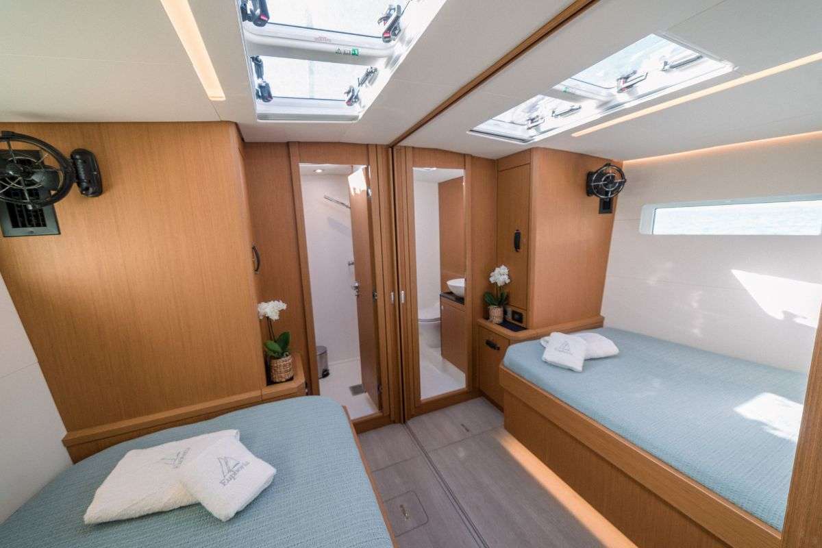 Charter Yacht EUPHORIA - Jeanneau 58 - 4 Cabins - Athens - Mykonos - Kos - Lefkas