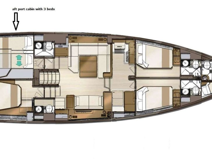 Yacht layout Yacht layout