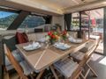 COLIBRI Fountaine Pajot Alegria 67 - indoor dining area COLIBRI Fountaine Pajot Alegria 67 - indoor dining area