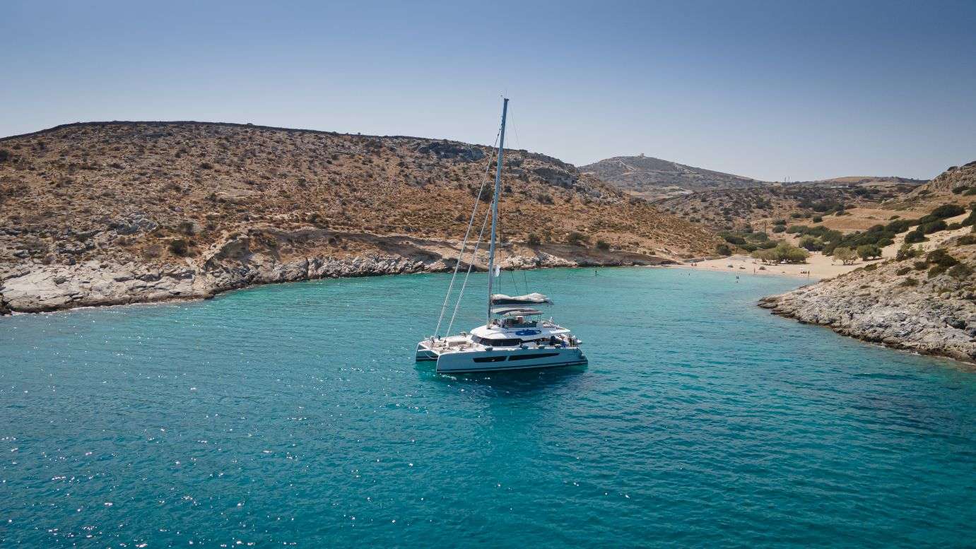 Charter Yacht ALLURE - Fountaine Pajot Samana 59 - 5 Cabins - Athens - Mykonos - Paros - Cyclades - Greece