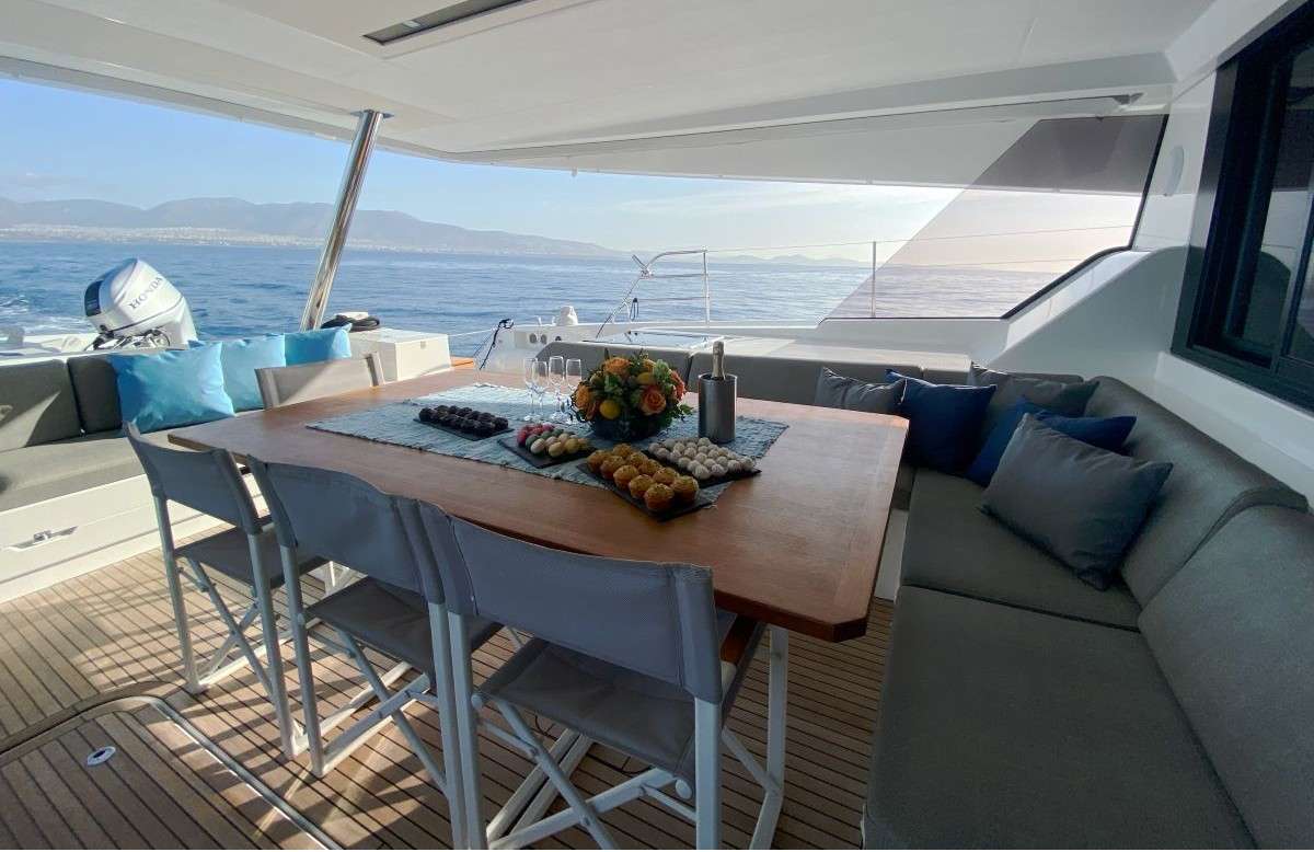 Charter Yacht ALLURE - Fountaine Pajot Samana 59 - 5 Cabins - Athens - Mykonos - Paros - Cyclades - Greece