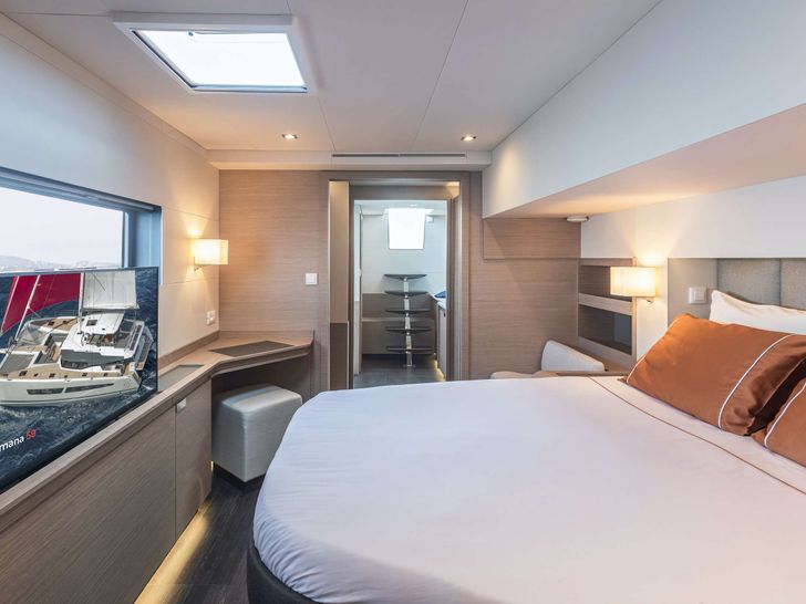 ALLURE Fountaine Pajot 59 - master cabin ALLURE Fountaine Pajot 59 - master cabin