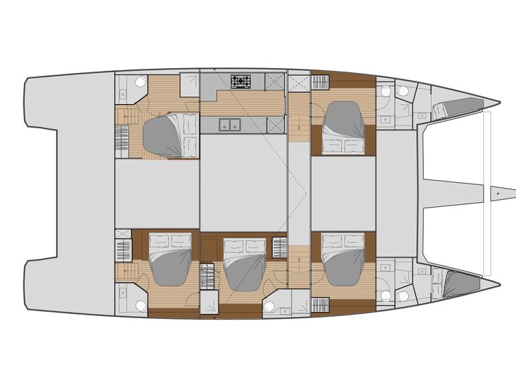 ALLURE - YACHT LAYOUT