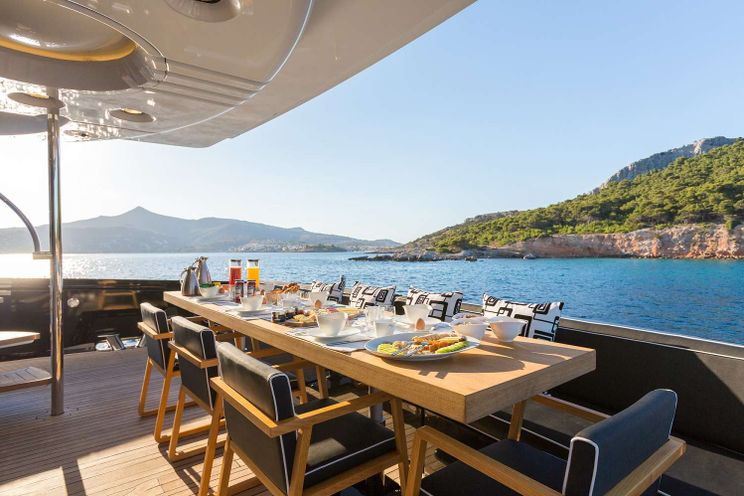 Charter Yacht AQUARELLA - Devonport 42 m - 6 Cabins - Salamis Island - Piraeus - Greece