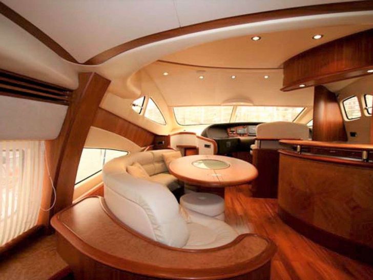PRAXIS 4 - Aicon Yachts 63 ft,dining area PRAXIS 4 - Aicon Yachts 63 ft,dining area