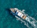 LITQUIDITY - Azimut 68,cruising aerial top view LITQUIDITY - Azimut 68,cruising aerial top view