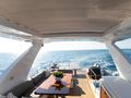 LITQUIDITY - Azimut 68,flybridge alfresco dining area LITQUIDITY - Azimut 68,flybridge alfresco dining area