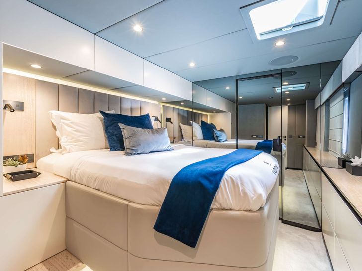 VALENTINE Sunreef 60 - master cabin VALENTINE Sunreef 60 - master cabin