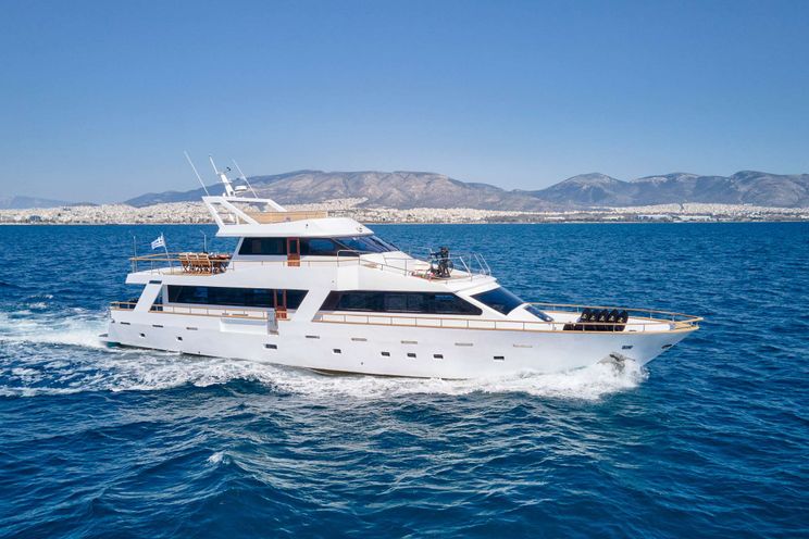 Charter Yacht WIDE LIBERTY - Torgem Custom 28m - 5 cabins - Athens - Mykonos - Paros