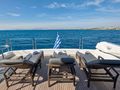 SEVEN S Ferretti Yacht Sundeck Sunbathing SEVEN S Ferretti Yacht Sundeck Sunbathing