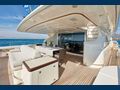 SEVEN S Ferretti Yacht Aft Deck