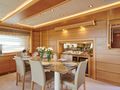 SEVEN S Ferretti Yacht Dining SEVEN S Ferretti Yacht Dining