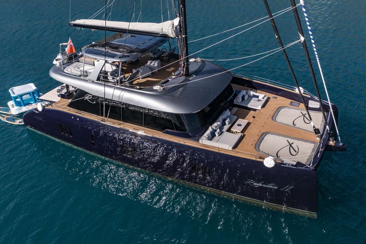 Charter Yacht RELENTLESS II 80 - Sunreef 80 - 4 Cabins - Tortola - Anegada - Virgin Gorda - BVI - Caribbean