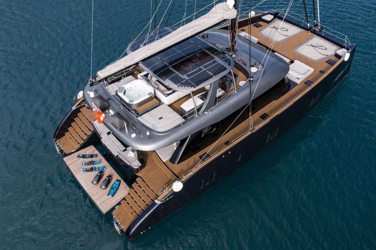 Charter Yacht RELENTLESS II 80 - Sunreef 80 - 4 Cabins - Tortola - Anegada - Virgin Gorda - BVI - Caribbean
