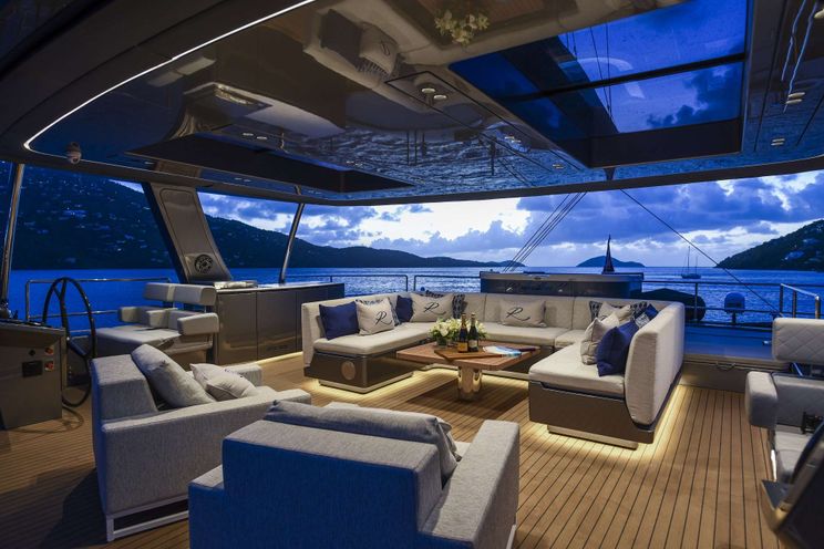Charter Yacht RELENTLESS II 80 - Sunreef 80 - 4 Cabins - Tortola - Anegada - Virgin Gorda - BVI - Caribbean