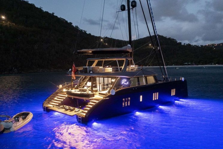 Charter Yacht RELENTLESS II 80 - Sunreef 80 - 4 Cabins - Tortola - Anegada - Virgin Gorda - BVI - Caribbean