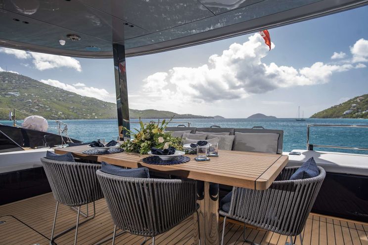 Charter Yacht RELENTLESS II 80 - Sunreef 80 - 4 Cabins - Tortola - Anegada - Virgin Gorda - BVI - Caribbean
