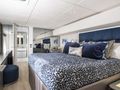 RELENTLESS II 80 Sunreef 80 - master cabin bed RELENTLESS II 80 Sunreef 80 - master cabin bed