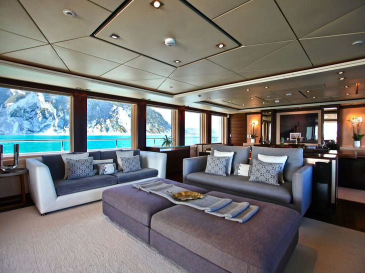 ALALYA ISA 47m Luxury Crewed Motor Yacht Saloon 2