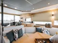 TIAMO Aquila 54 - saloon lounge and galley TIAMO Aquila 54 - saloon lounge and galley