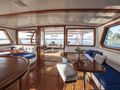 KAORI Wheelhouse seating is second dining area and can seat up to 14 comfortably KAORI Wheelhouse seating is second dining area and can seat up to 14 comfortably