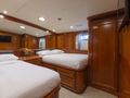 KAORI Stateroom with full bed and en suite with an additional single bed for child . A/C,smart TV and closet