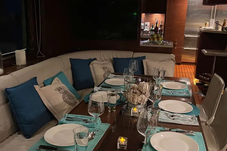 Charter Yacht AMMONITE - Nordhavn Custom 23m - 3 Cabins - Abaco - Nassau - Exumas - Bahamas