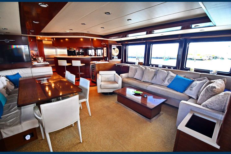 Charter Yacht AMMONITE - Nordhavn Custom 23m - 3 Cabins - Abaco - Nassau - Exumas - Bahamas