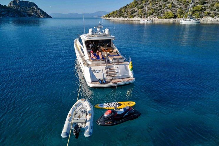 Charter Yacht ESTIA ONE - Princess UK 70 - 3 Cabins - Patras - Zakynthos - Athens - Santorini - Greece