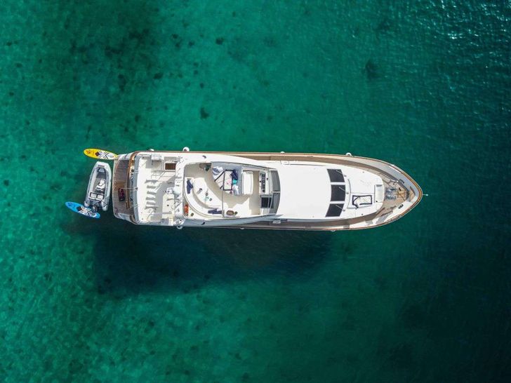 ESTIA POSEIDON - Falcon 85,aerial view anchored ESTIA POSEIDON - Falcon 85,aerial view anchored