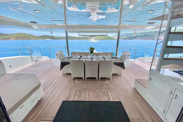 Charter Yacht CASA BLANCA - Sunreef 78 Power - 4 Cabins - St Thomas - St John - St Croix - USVI - Caribbean