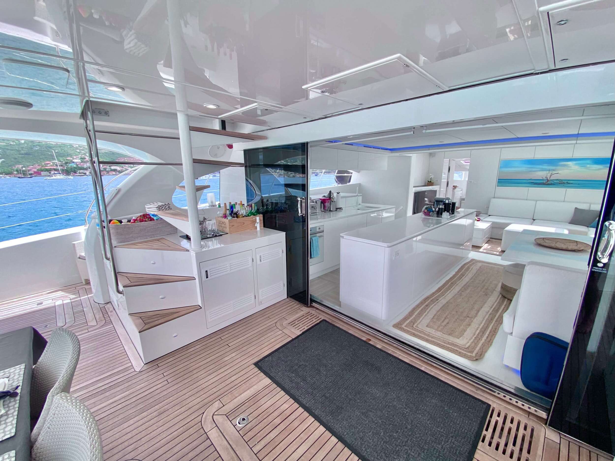 Charter Yacht CASA BLANCA - Sunreef 78 Power - 4 Cabins - St Thomas - St John - St Croix - USVI - Caribbean