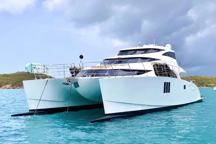Charter Yacht CASA BLANCA - Sunreef 78 Power - 4 Cabins - St Thomas - St John - St Croix - USVI - Caribbean