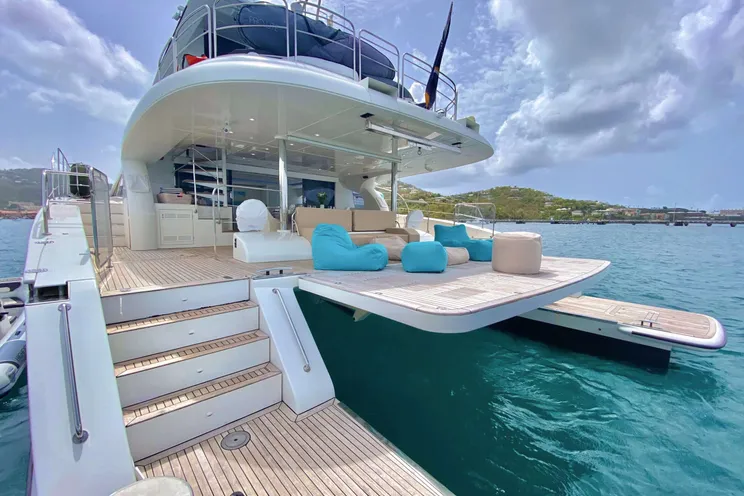 Charter Yacht CASA BLANCA - Sunreef 78 Power - 4 Cabins - St Thomas - St John - St Croix - USVI - Caribbean