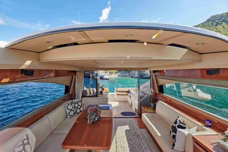 Charter Yacht ALLY - Princess V65 - 3 Cabins - Athens - Mykonos - Paros - Greece