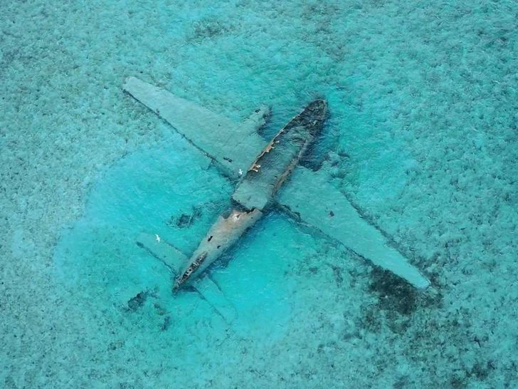 INTERLUDE - plane wreck in the Bahamas