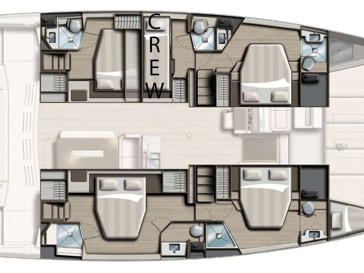 INTERLUDE - yacht layout