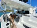 CEST LA VIE Lagoon 46 Aft Deck Alfresco Dining