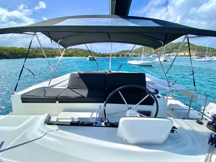 CEST LA VIE Lagoon 46 Galley CEST LA VIE Lagoon 46 Galley