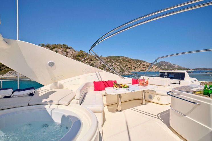 Charter Yacht ESTIA YI - Ferretti 880 - 4 Cabins - Athens - Mykonos - Paros - Cyclades - Greece