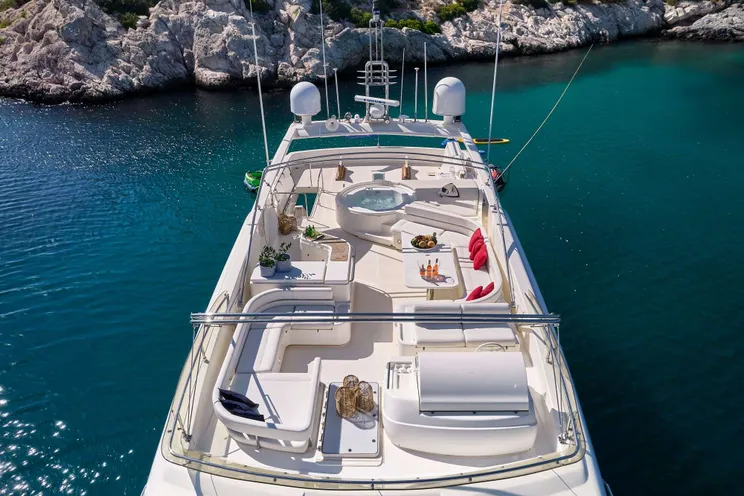 Charter Yacht ESTIA YI - Ferretti 880 - 4 Cabins - Athens - Mykonos - Paros - Cyclades - Greece