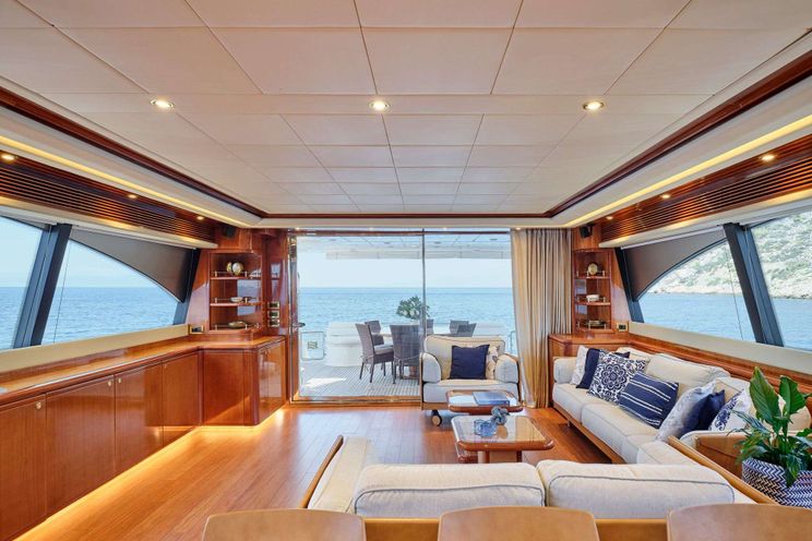 Charter Yacht ESTIA YI - Ferretti 880 - 4 Cabins - Athens - Mykonos - Paros - Cyclades - Greece