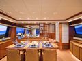 ESTIA YI Ferretti 880 - saloon dining area ESTIA YI Ferretti 880 - saloon dining area