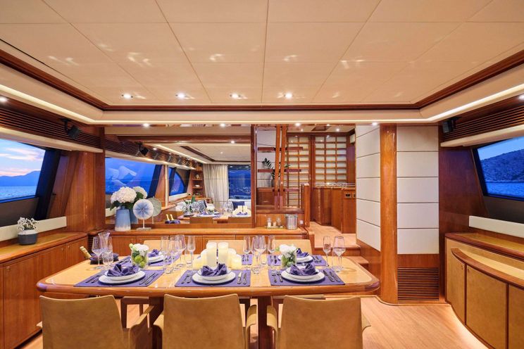 Charter Yacht ESTIA YI - Ferretti 880 - 4 Cabins - Athens - Mykonos - Paros - Cyclades - Greece