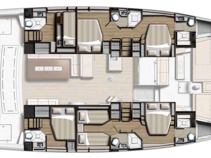COCKTAILS&DREAMS - Yacht layout COCKTAILS&DREAMS - Yacht layout